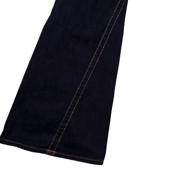 True Religion Joey 26 Big T Wide Leg Blue Jeans NWT NEW $205 MSRP - Picture 10 of 16